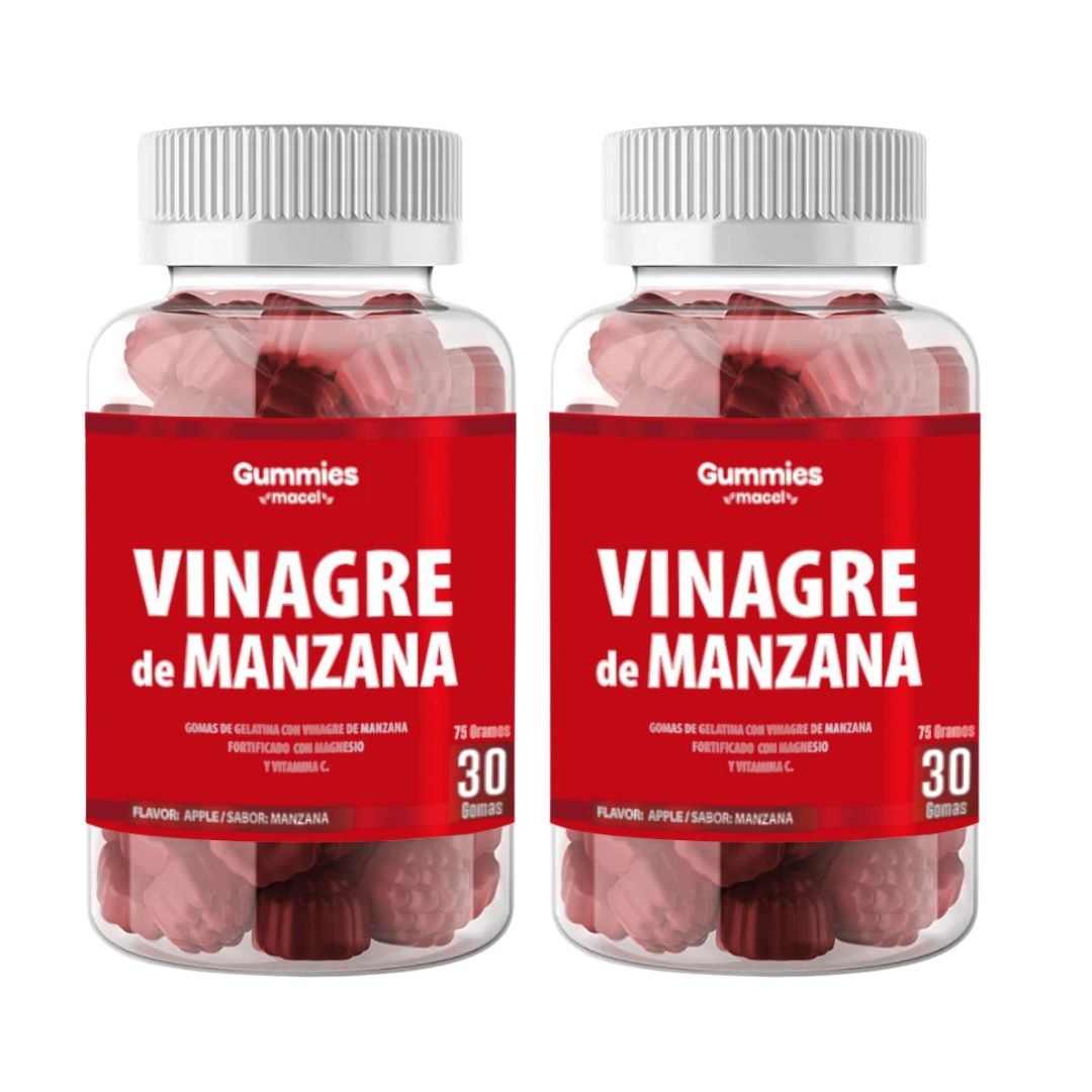 Vinagre de manzana en gomitas 👌🍎