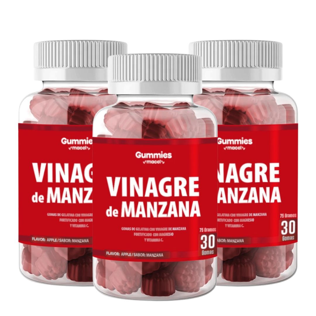 Vinagre de manzana en gomitas 👌🍎