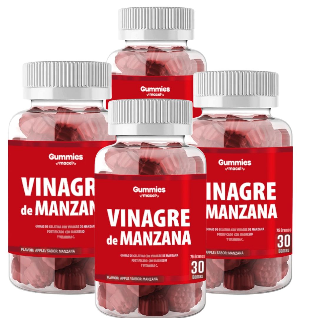 Vinagre de manzana en gomitas 👌🍎